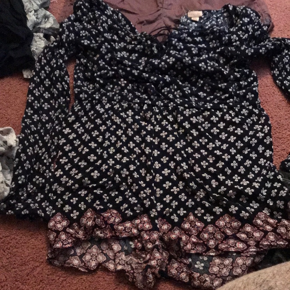 Long sleeve romper